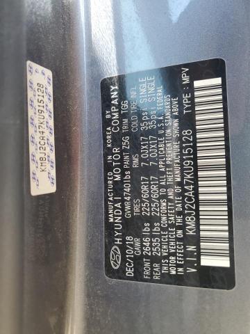 2019 HYUNDAI TUCSON SE KM8J2CA47KU915128