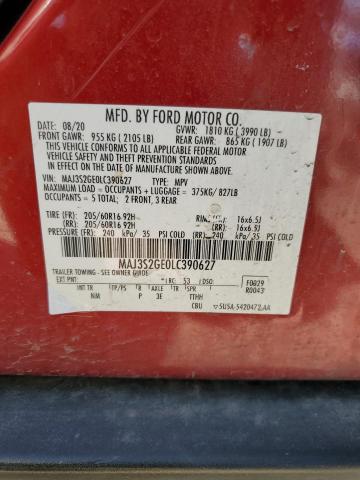 2020 FORD ECOSPORT S - MAJ3S2GE0LC390627