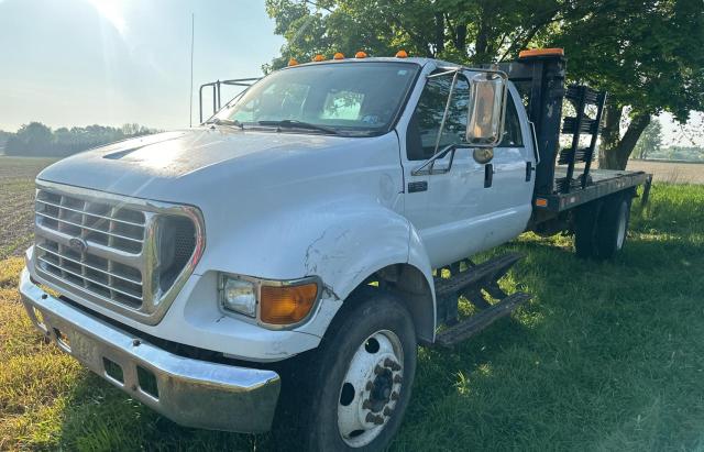 FORD F650 SUPER 2003 white conventi diesel 3FDNW65253MB03445 photo #3