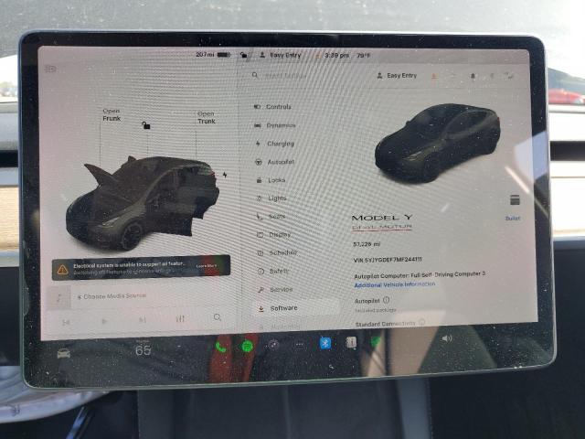 2021 TESLA MODEL Y 5YJYGDEF7MF244111
