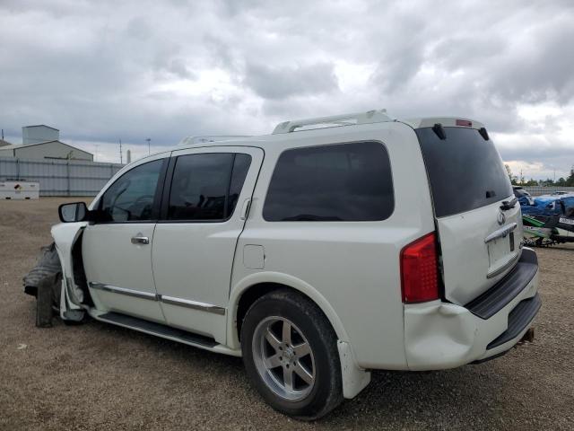 INFINITI QX56 2007 white  gas 5N3AA08C87N803171 photo #3