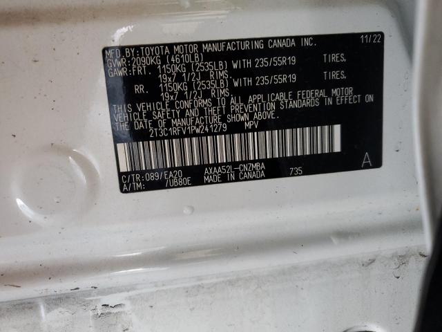 2023 TOYOTA RAV4 XLE P - 2T3C1RFV1PW241279