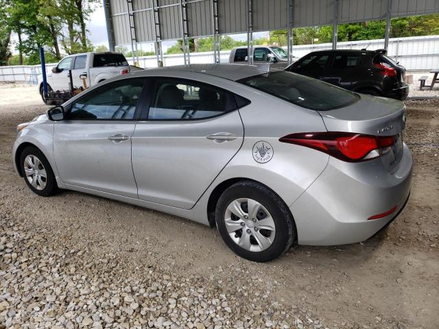 HYUNDAI ELANTRA SE 2016 silver  gas 5NPDH4AE0GH737580 photo #3