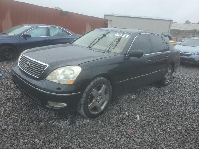 LEXUS LS 430 2002 black  gas JTHBN30FX20055427 photo #1