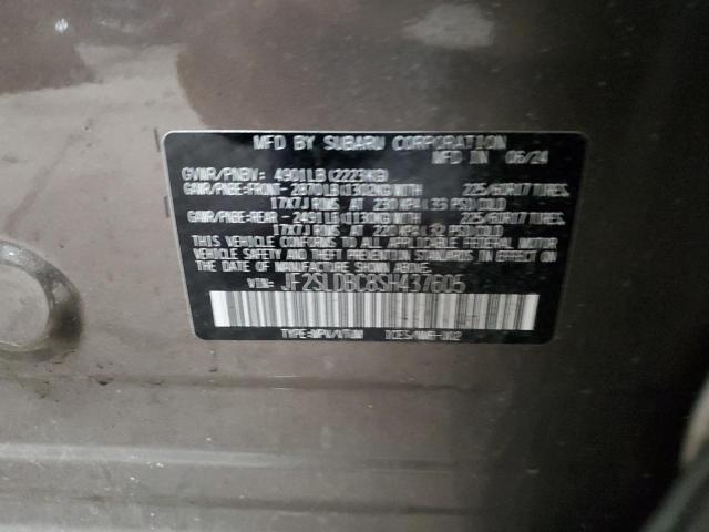 2025 SUBARU FORESTER P JF2SLDBC8SH437605