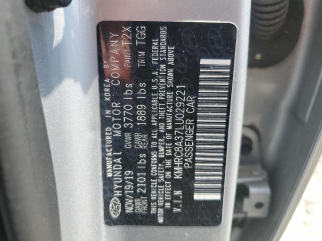 2020 HYUNDAI VENUE SEL KMHRC8A37LU029221
