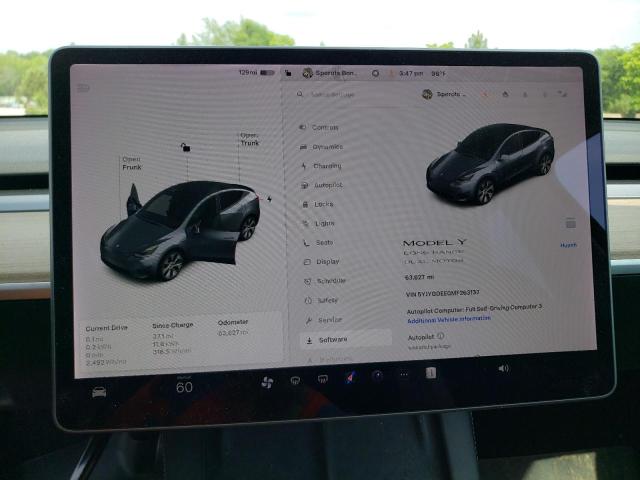 2021 TESLA MODEL Y - 5YJYGDEE0MF263137