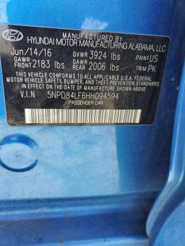 2017 HYUNDAI ELANTRA SE - 5NPD84LF6HH094594