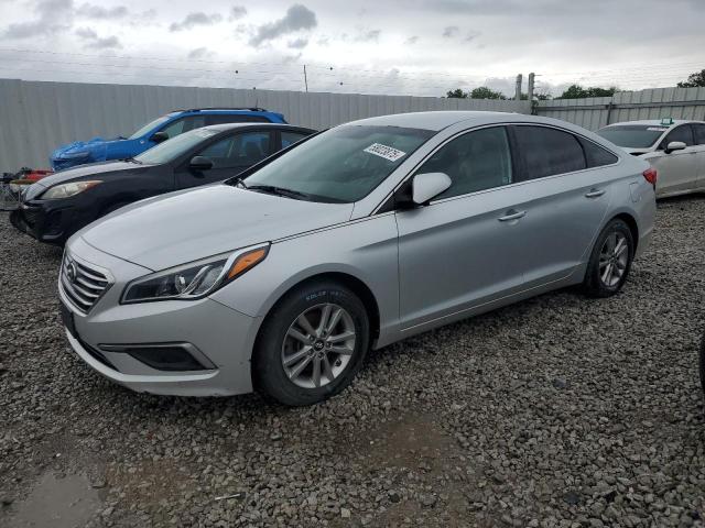 HYUNDAI SONATA SE 2017 silver sedan 4d gas 5NPE24AF2HH466215 photo #1