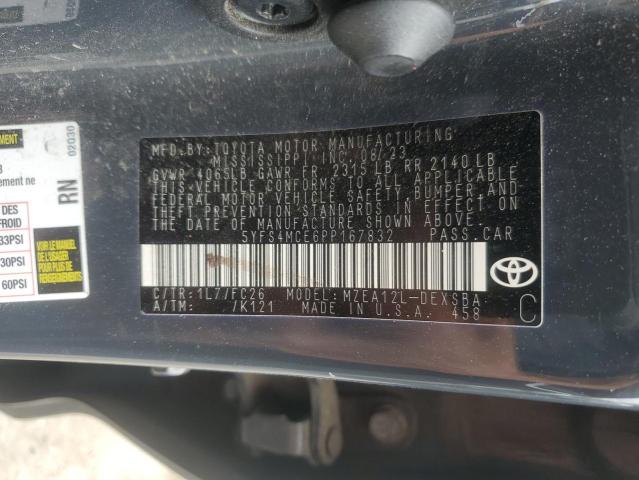 2023 TOYOTA COROLLA SE - 5YFS4MCE6PP167832
