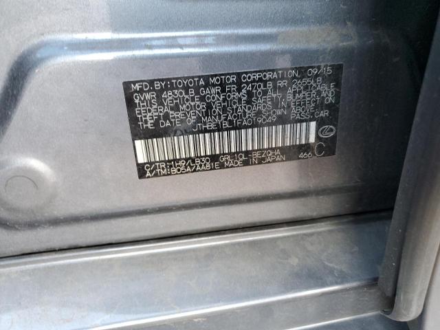 2015 LEXUS GS 350 JTHBE1BL1FA019049