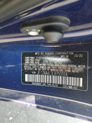 2020 TOYOTA 86 JF1ZNAA13L8753314