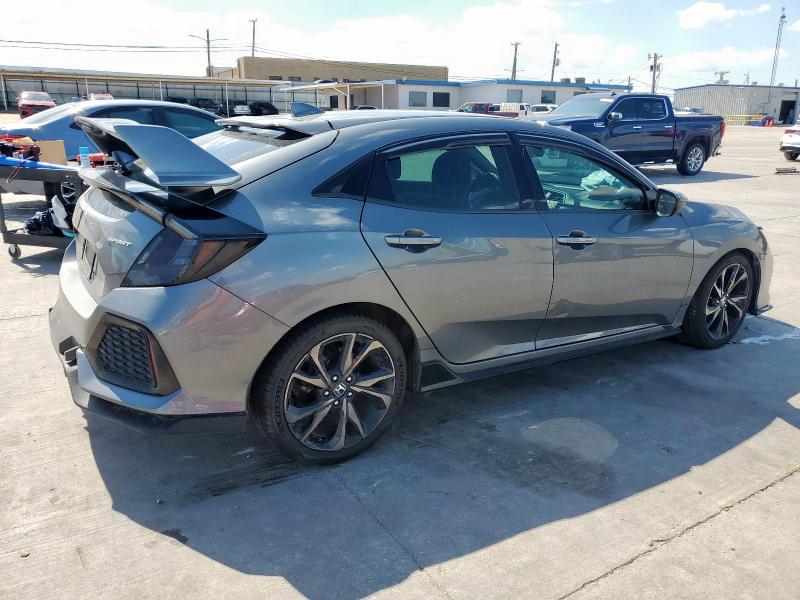Vin: shhfk7h44ju202667, lot: 56516405, honda civic sport 20183