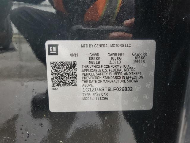 2020 CHEVROLET MALIBU RS 1G1ZG5ST6LF026832