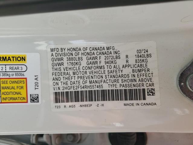 2024 HONDA CIVIC SPOR #3268437807