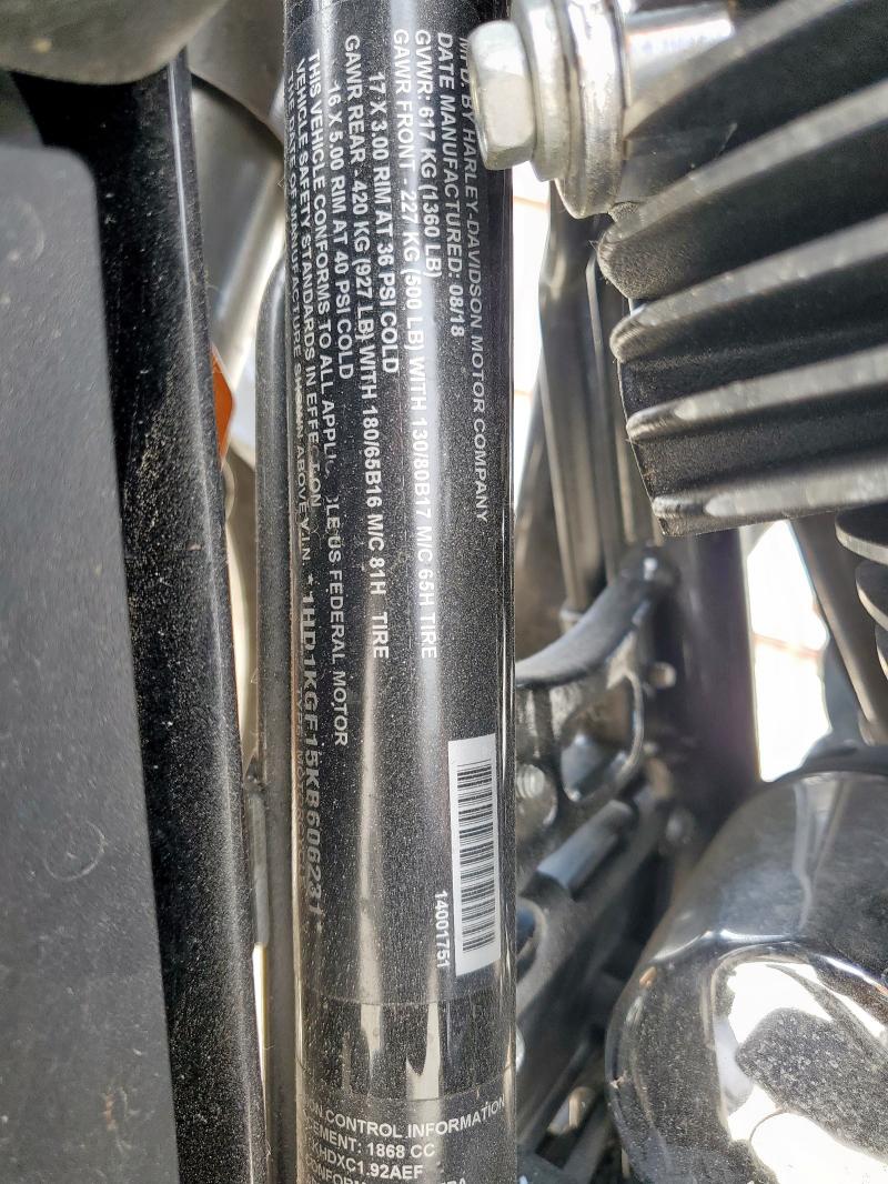 2019 HARLEY-DAVIDSON FLTRU 1HD1KGF15KB606231