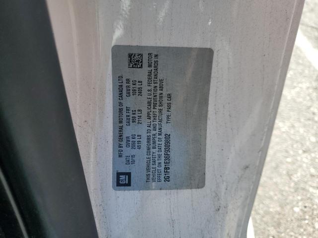 2015 CHEVROLET CAMARO LS - 2G1FB1E36F9309802