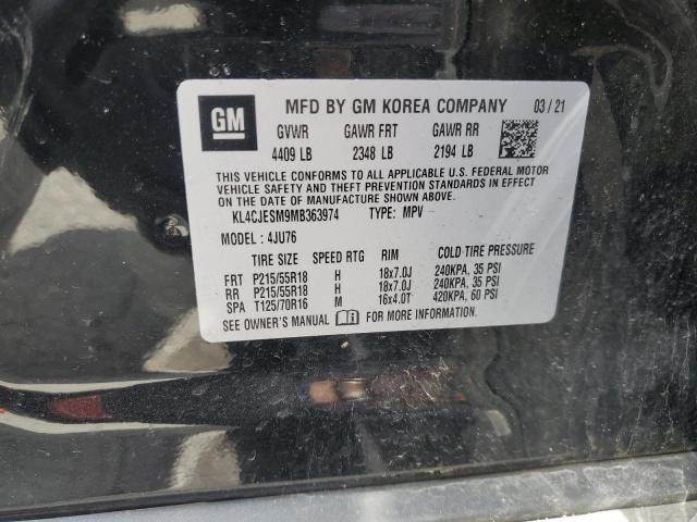 2021 BUICK ENCORE PREFERRED KL4CJESM9MB363974