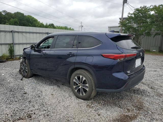 Vin: 5tdgzrah3ns544221, lot: 57222185, toyota highlander xle 20222
