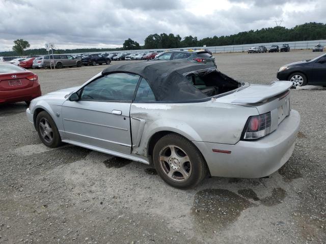 FORD MUSTANG 2004 silver  gas 1FAFP44494F117692 photo #3