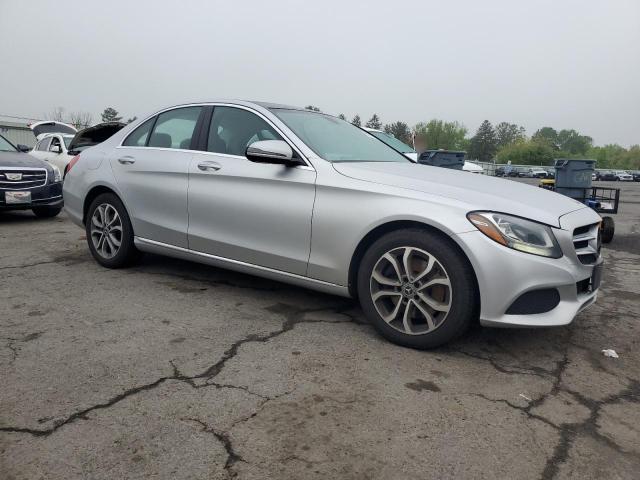 Vin: 55swf4kb6ju262668, lot: 55731875, mercedes-benz c-class 300 4matic 20184