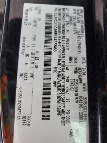 2015 LINCOLN MKC 5LMCJ1A95FUJ25888