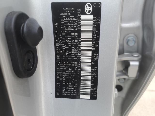 2024 TOYOTA COROLLA SE 5YFS4MCE9RP206786