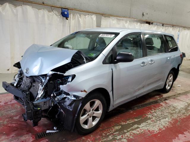 TOYOTA SIENNA 2017 blue sports v gas 5TDZZ3DCXHS858829 photo #1