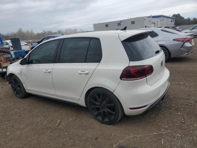 VOLKSWAGEN GTI 2012 white hatchbac gas WVWHV7AJ6CW137871 photo #3