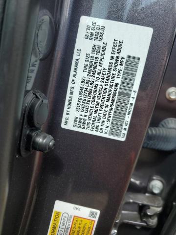 2021 HONDA PILOT EXL - 5FNYF5H54MB004896