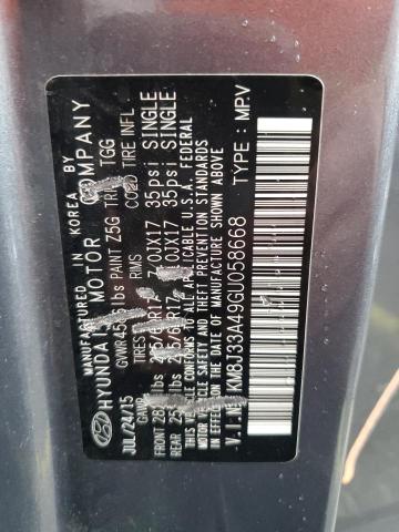 2016 HYUNDAI TUCSON LIM - KM8J33A49GU058668