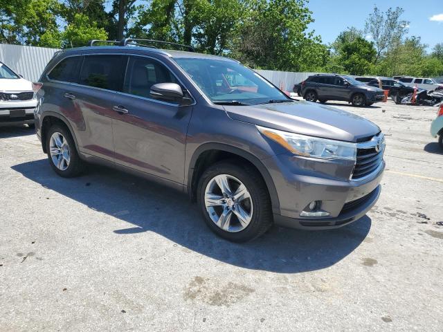 Vin: 5tddkrfhxes053628, lot: 58056025, toyota highlander limited 20144