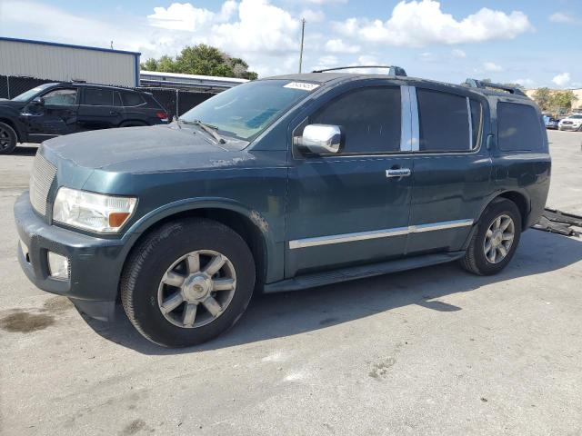 INFINITI QX56 2004 green  gas 5N3AA08A94N809121 photo #1