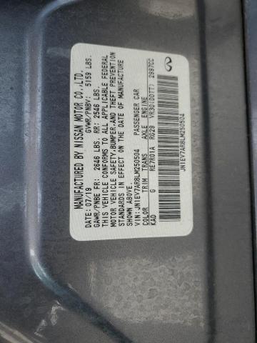2020 INFINITI Q50 PURE JN1EV7AR8LM250504