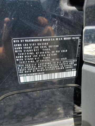 2021 VOLKSWAGEN TIGUAN SE 3VV3B7AX0MM029420