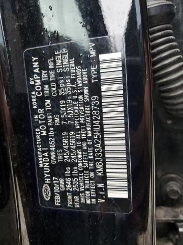 2017 HYUNDAI TUCSON LIM - KM8J33A25HU428739