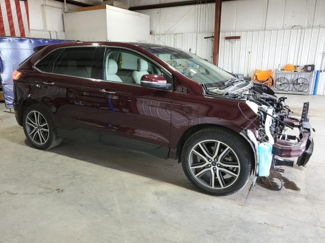 Vin: 2fmpk4k93kbb22585, lot: 58219605, ford edge titanium 20194
