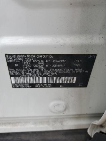2017 TOYOTA RAV4 XLE - JTMRFREV9HJ133277
