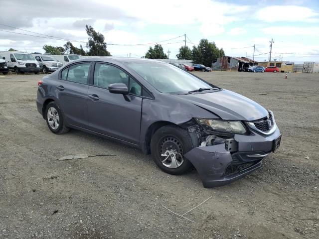 Vin: 19xfb2f50ee270458, lot: 56655265, honda civic lx 20144