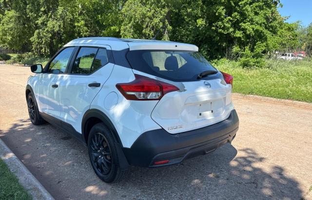 NISSAN KICKS S 2019 white  gas 3N1CP5CUXKL502608 photo #4