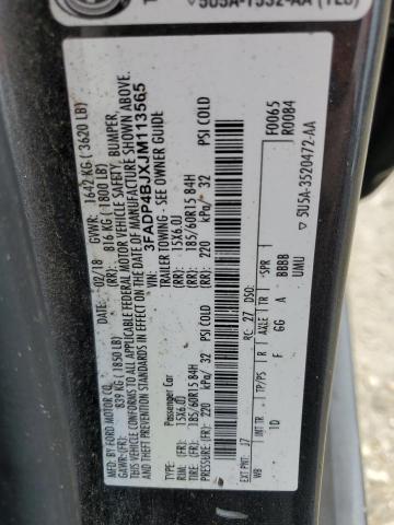 2018 FORD FIESTA SE - 3FADP4BJXJM113565