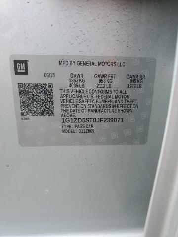 2018 CHEVROLET MALIBU LT - 1G1ZD5ST0JF239071
