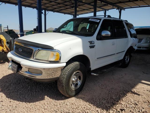 FORD EXPEDITION 1997 white  gas 1FMFU18L6VLA18085 photo #1