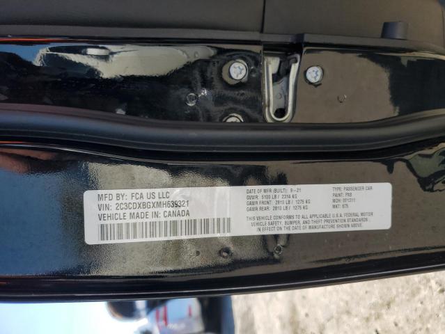 2021 DODGE CHARGER SX 2C3CDXBGXMH639321