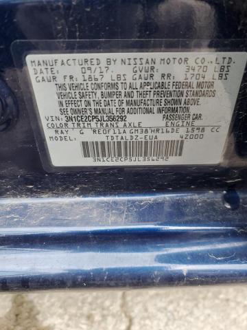2018 NISSAN VERSA NOTE - 3N1CE2CP5JL356292