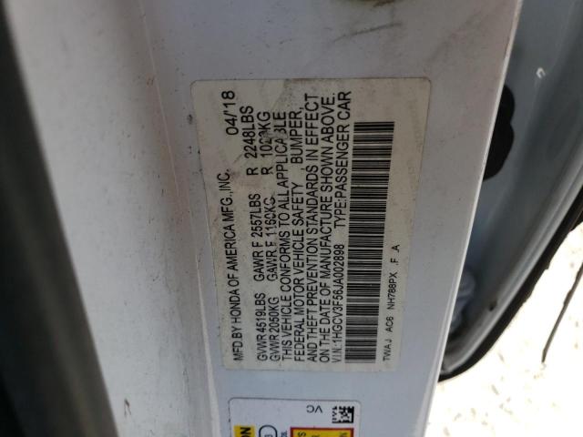 2018 HONDA ACCORD HYB 1HGCV3F56JA002898