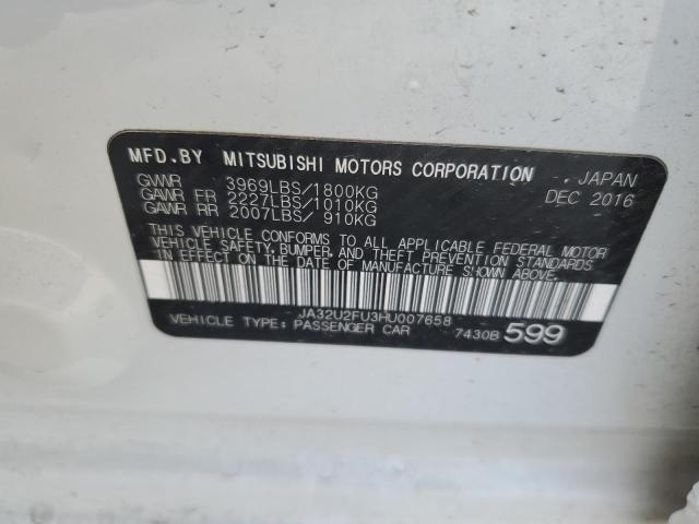 2017 MITSUBISHI LANCER ES JA32U2FU3HU007658