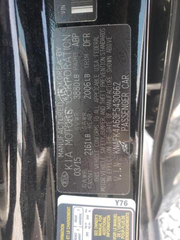 2015 KIA FORTE LX - KNAFK4A63F5430662