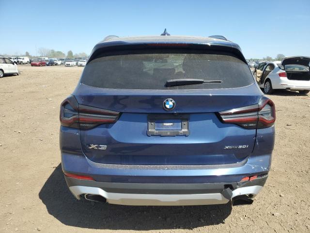 2022 BMW X3 XDRIVE3 WBX57DP02NN124895