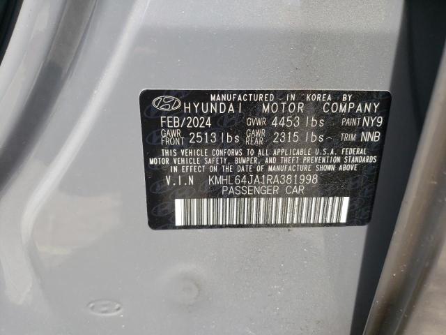 2024 HYUNDAI SONATA SEL - KMHL64JA1RA381998
